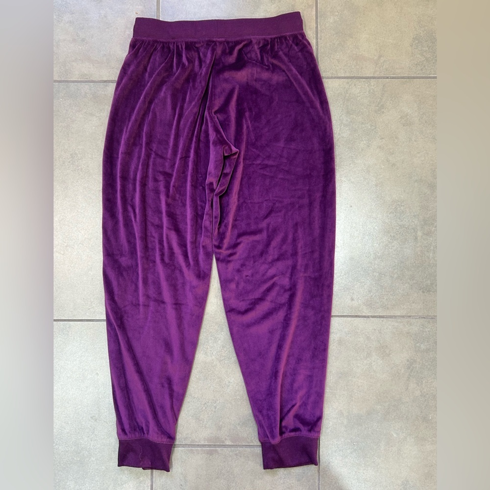Honeydew‎ Intimates Deep Purple Velvet 2 Piece Relaxed Fit Set Sz S - Picture 8 of 14